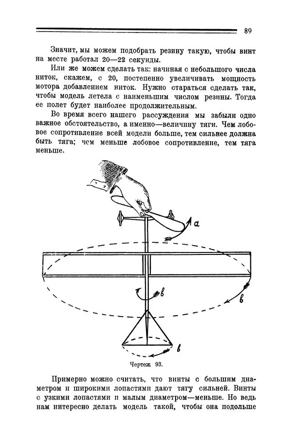 КулЛиб. Е. А. Шекунов - Как построить летающую модель: руководство для модельных кружков Авиахима. Страница № 91
