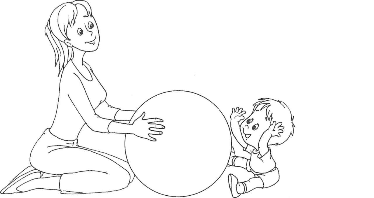Игры с мячом с мамой. Упражнения на фитболе для дошкольников. Мяч раскраска для детей. Раскраска девочка с мячом. Упражнения на фитболах для дошкольников.