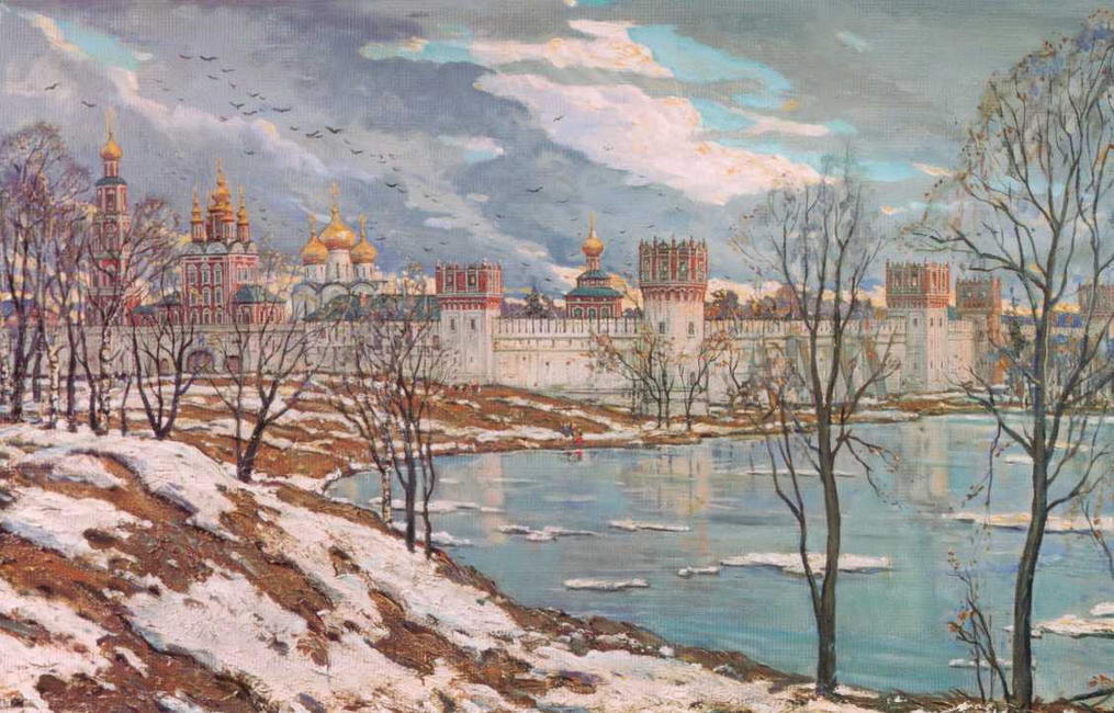 Илья Глазунов - Новодевичий монастырь
