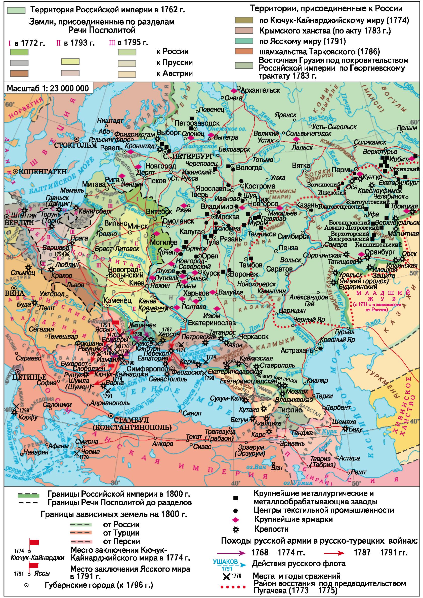 Карта российской империи 18 века европейская часть. Европейская часть России во второй половине 18 века карта. Карта Российской империи 18 век. Российская Империя 18 век карты европейская часть.