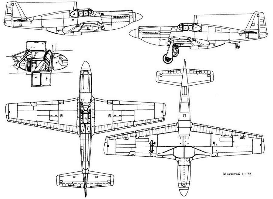 P-51D и К / "Мустанг" IV.
