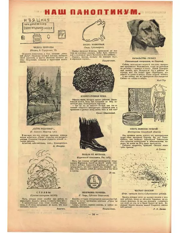 КулЛиб.   Журнал «Крокодил» - Крокодил 1925 № 16 (126). Страница № 14