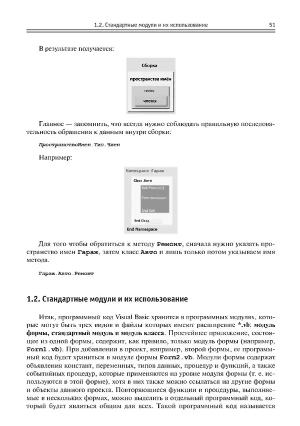 КулЛиб. Виктор Николаевич Шакин - Объектно-ориентированное программирование на Visual Basic в среде Visual Studio .NET. Страница № 52