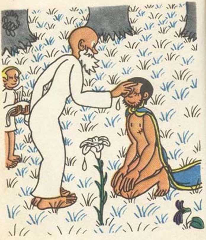 Любовь Адама и Евы. Жан Эффель. Иллюстрация 16