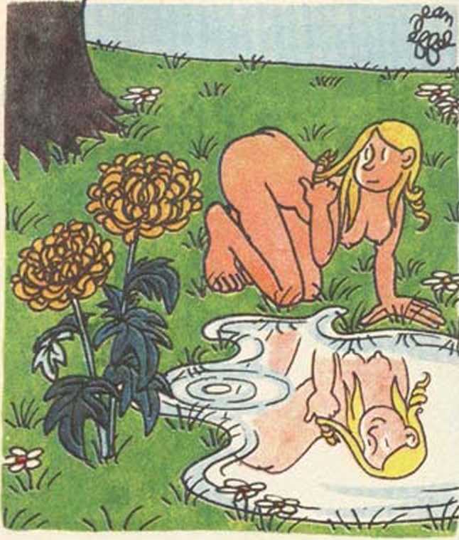 Любовь Адама и Евы. Жан Эффель. Иллюстрация 93