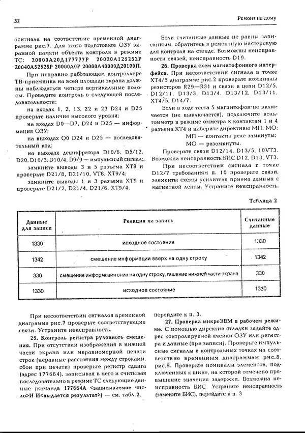 КулЛиб.   Журнал « Персональный компьютер БК-0010, БК-0011М» - Персональный компьютер БК-0010, БК-0011М 1994 №02. Страница № 32