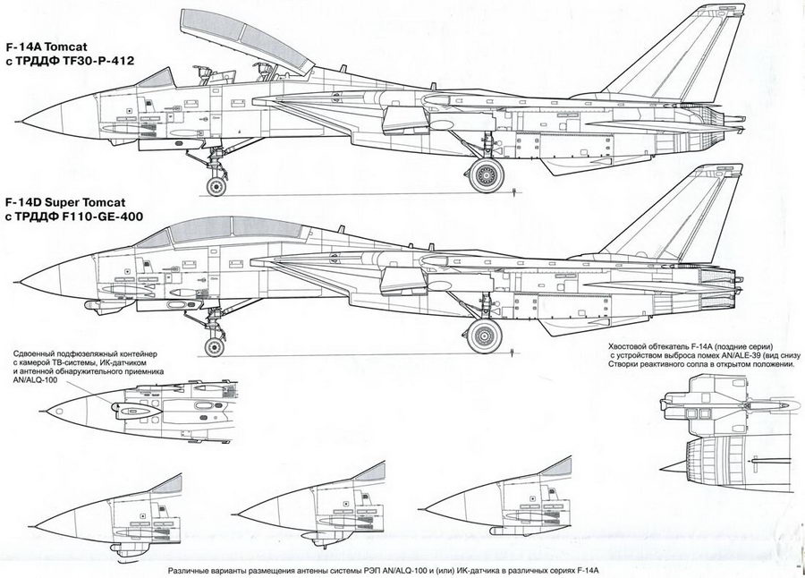 Grumman F-14A Tomcat.