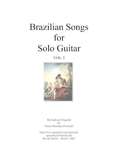 Brazilian Songs for Solo Guitar. Vol. I (djvu)
